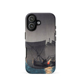 Tsukuda Island - Hiroaki Takahashi Phone Case Iphone 17 / Matte 12 Dark Moody Shipwreck Design, Mobile Cases