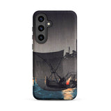 Tsukuda Island - Hiroaki Takahashi Phone Case, Samsung Galaxy S24 Plus / Matte, Mobile Cases, Toby Leon