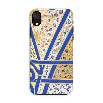 Tughra of Suleiman the Magnificent Phone Case Iphone Xr / Matte Floral Patterned Phone Case Portable Firman, an Illuminated, Illuminated
