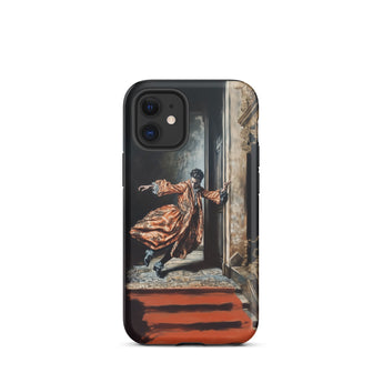 Tumbler - Baroque Surrealism Gay Nobility Iphone Case, 12 Mini / Matte, Phone Case Painting