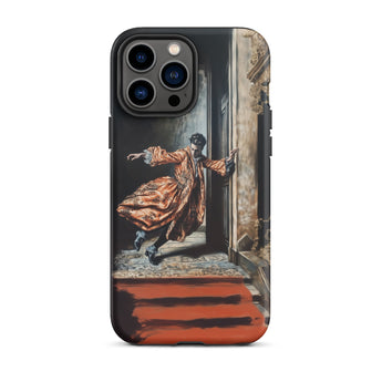 Tumbler - Baroque Surrealism Gay Nobility Iphone Case, 13 Pro Max / Matte, Iphone Case Painting