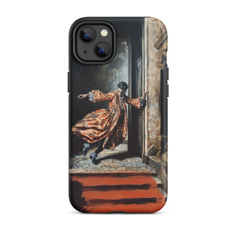 Tumbler - Baroque Surrealism Gay Nobility Iphone Case, 14 Plus / Matte, Iphone Case Painting Man Robe