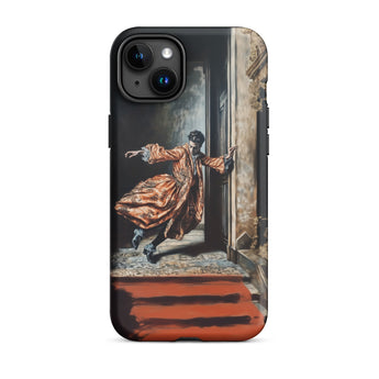 Tumbler - Baroque Surrealism Gay Nobility Iphone Case, 15 Plus / Matte, Iphone Case Painting Man Robe