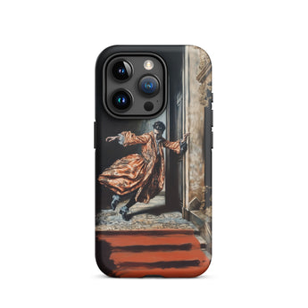 Tumbler - Baroque Surrealism Gay Nobility Iphone Case, 15 Pro / Matte, Phone Case Historical Figure Design