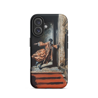 Tumbler - Baroque Surrealism Gay Nobility Iphone Case, 16 / Matte, Phone Case Painting Design
