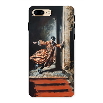 Tumbler - Baroque Surrealism Gay Nobility Iphone Case, 8 Plus / Matte, Phone Case Painting Person Robe