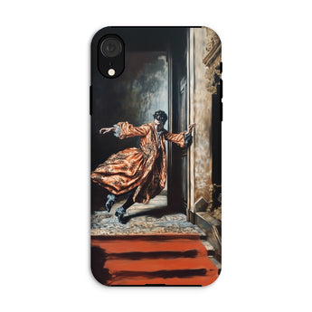 Tumbler - Baroque Surrealism Gay Nobility Iphone Case, Xr / Matte, Phone Case Painting Person Robe