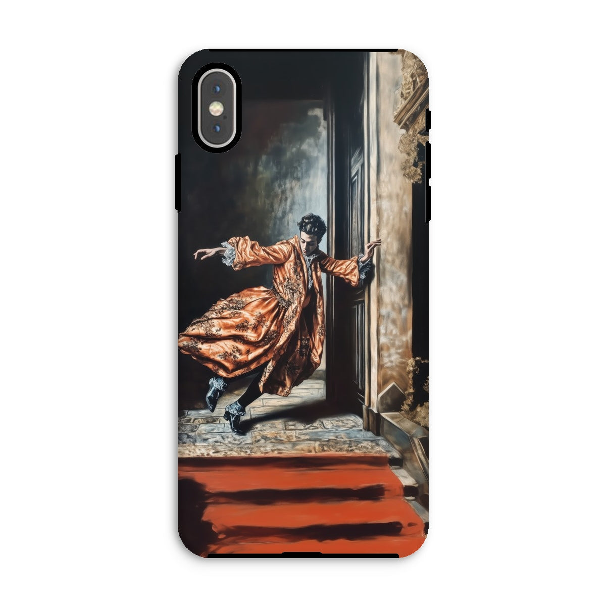 Tumbler - Baroque Surrealism Gay Nobility Iphone Case, Xs Max / Matte, Phone Case Painting