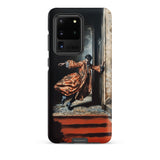 Tumbler - Baroque Surrealism Gay Nobility Samsung Case, Galaxy S20 Ultra / Matte, Black Smartphone Case Vibrant Painting Person Robe