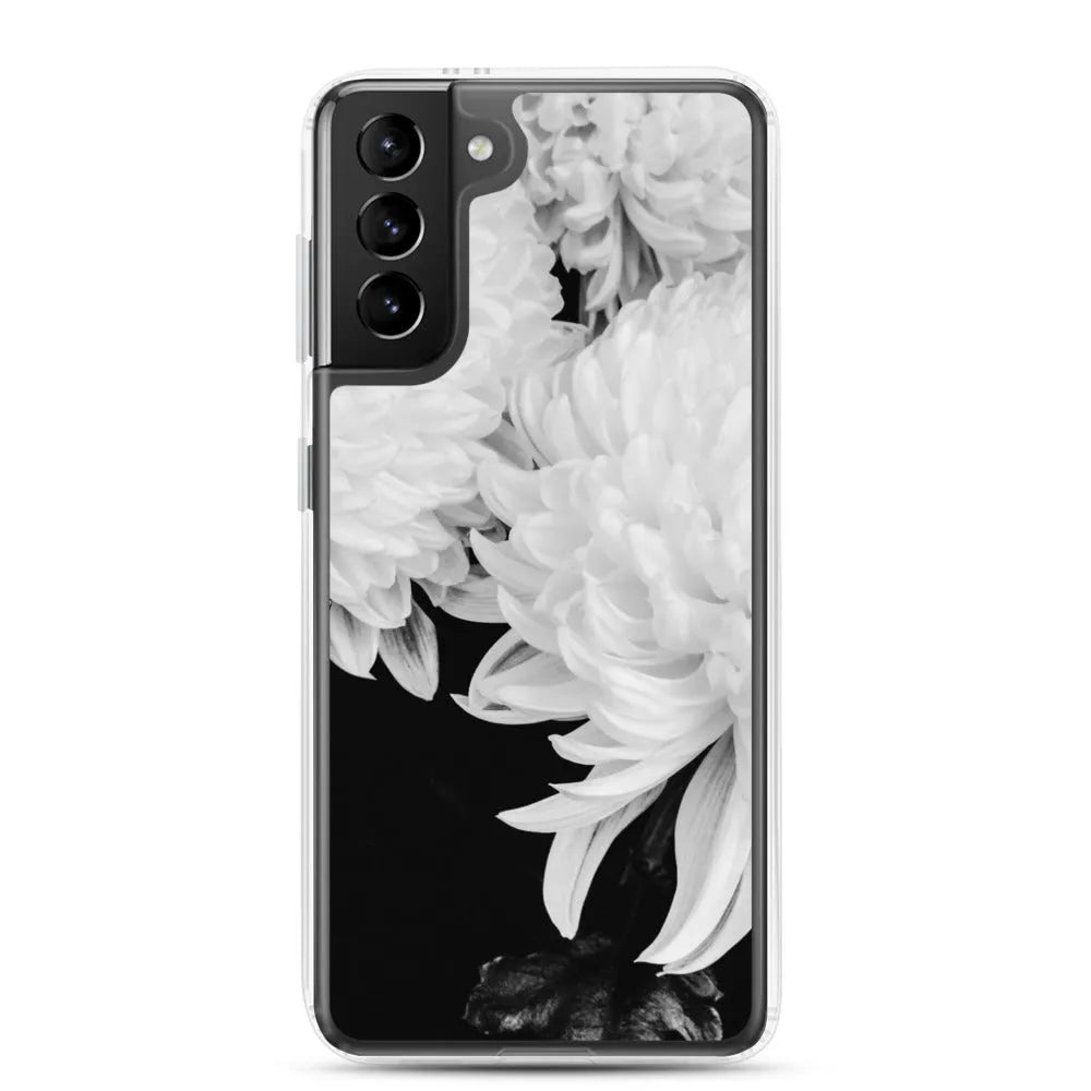Tweedledee Samsung Galaxy Case - Black And White - Samsung Galaxy S21 Plus - Mobile Phone Cases - Aesthetic Art