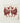 Square-shaped Red Paper Cutout Two Symmetrical Ornate Mythical Taguchi Tomoki’s Yatsuo, Tsubaki Woodblock Print, Tomoki Avian