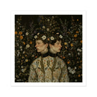 Harold & Claude - Netherlandish Gay Twins Art Print 30’’x30’’ Posters Prints Visual Artwork