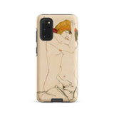 Two Nude Women Embracing - Egon Schiele Phone Case, Samsung Galaxy S20 / Matte, Mobile Cases, Toby Leon