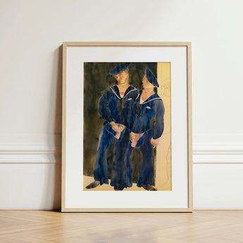 Two Sailors - Charles Demuth Art Print / Canvas, Prints