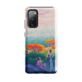 Two Women by the Shore - Henri Edmond Cross Phone Case, Samsung Galaxy S20 Fe / Gloss, Mobile Cases, Toby Leon