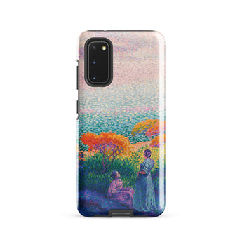 Two Women by the Shore - Henri Edmond Cross Phone Case, Samsung Galaxy S20 / Gloss, Mobile Cases, Toby Leon