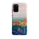 Two Women by the Shore - Henri Edmond Cross Phone Case, Samsung Galaxy S20 Plus / Matte, Mobile Cases, Toby Leon