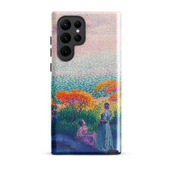 Two Women by the Shore - Henri Edmond Cross Phone Case, Samsung Galaxy S22 Ultra / Gloss, Mobile Cases, Toby Leon