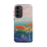 Two Women by the Shore - Henri Edmond Cross Phone Case, Samsung Galaxy S23 Plus / Gloss, Mobile Cases, Toby Leon