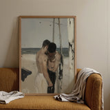 Undertow - Cruising Gay Erotica Art Print / Canvas, Cruising Gay Erotica, Erotica Art Print, Gay Erotica Art