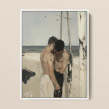 Undertow - Cruising Gay Erotica Art Print / Canvas, Cruising Gay Erotica, Erotica Art Print, Gay Erotica Art