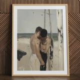Undertow - Cruising Gay Erotica Art Print / Canvas, Cruising Gay Erotica, Erotica Art Print, Gay Erotica Art
