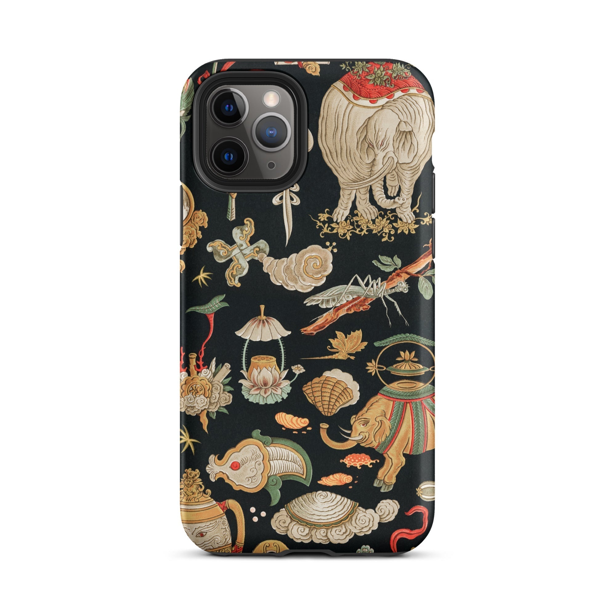 Underworld Chinoiserie Auguste Racinet Iphone Case, 11 Pro / Matte, Patterned Phone Case