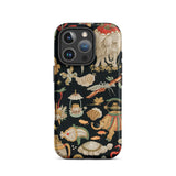 Underworld Chinoiserie - Auguste Racinet Iphone Case, 16 Pro / Matte, Patterned Smartphone Case