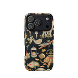Underworld Chinoiserie - Auguste Racinet Phone Case Iphone 17 Pro / Matte Iphone 12 Pro Max Case Dark Background Colorful Auguste Racinet,