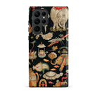 Underworld Chinoiserie Auguste Racinet Samsung Case, Galaxy S22 Ultra / Matte, Samsung Galaxy S23 Ultra Phone Case Black Background