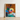 Vibrant Yellow Rubber Duck Red Beak Blue Eye Giclée Print, Living Space, Waking Dream