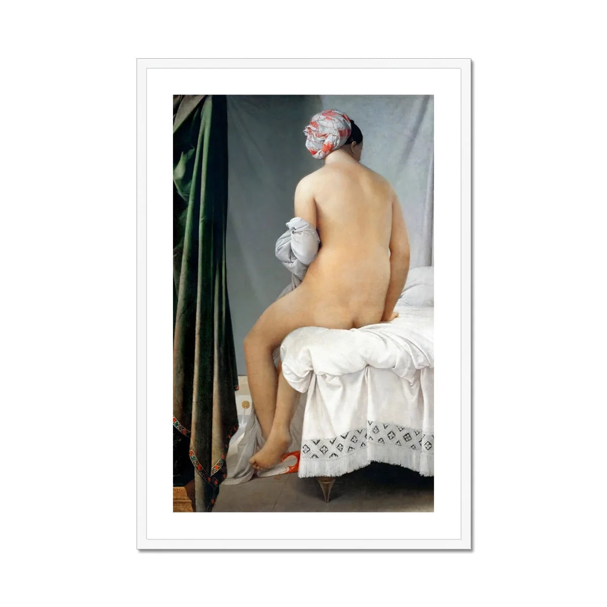 Valpincon Bather - Jean Auguste Dominique Ingres Art Print