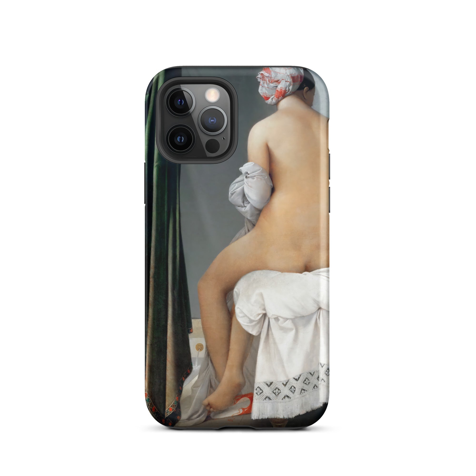 Valpincon Bather Jean Auguste Dominique Ingres Iphone Case, 12 Pro / Matte, Art Adorned Phone Case