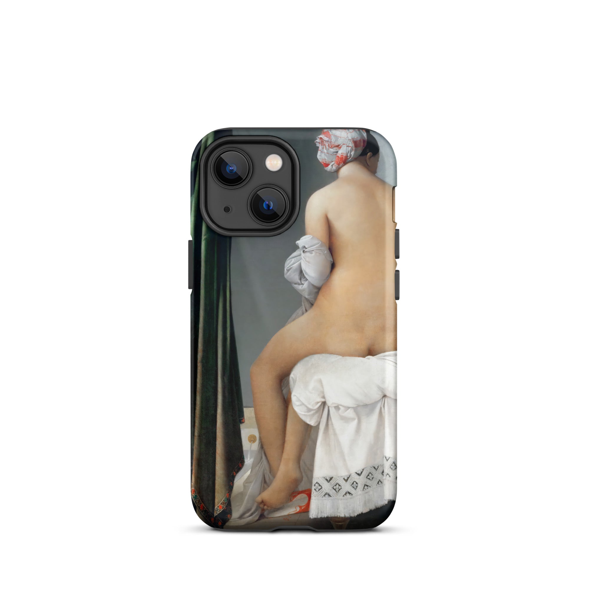 Valpincon Bather Jean Auguste Dominique Ingres Iphone Case, 13 Mini / Matte, Phone Case Nude Painting