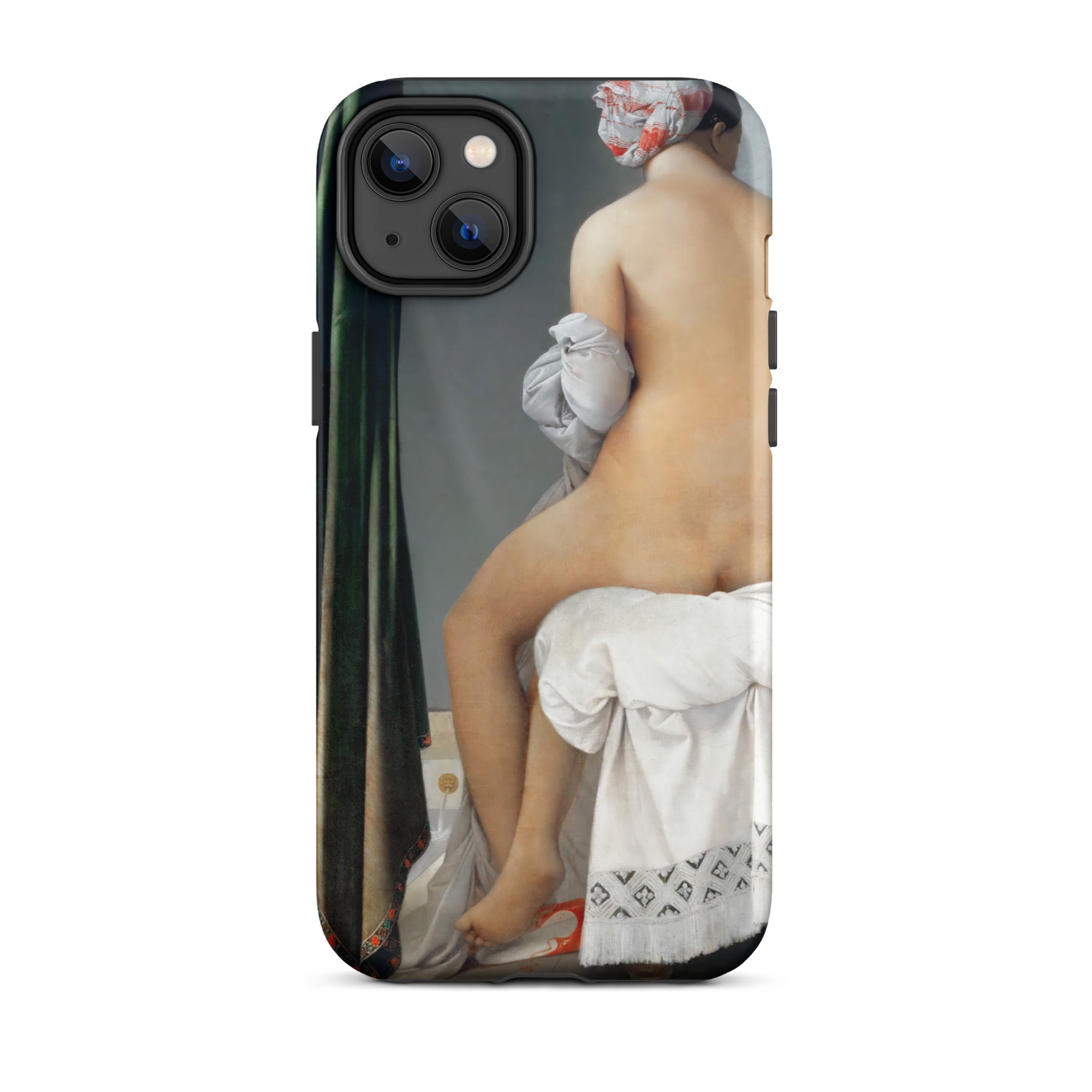 Valpincon Bather Jean Auguste Dominique Ingres Iphone Case, 14 Plus / Matte, Phone Case Nude Woman Painting