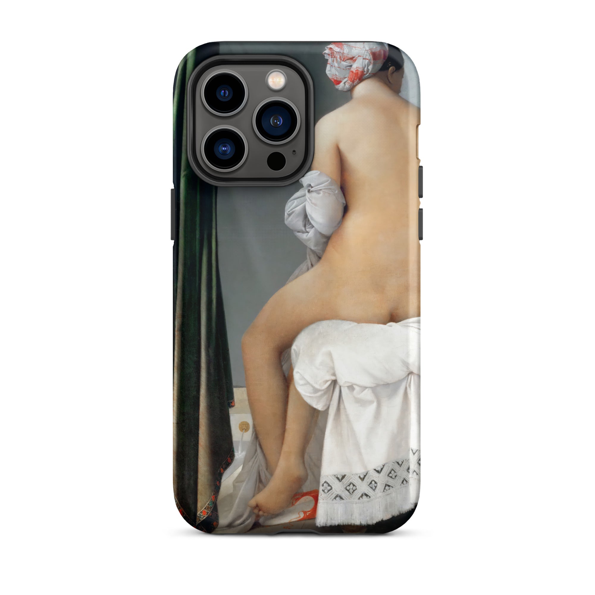 Valpincon Bather Jean Auguste Dominique Ingres Iphone Case, 14 Pro Max / Matte, Artistic Phone Case