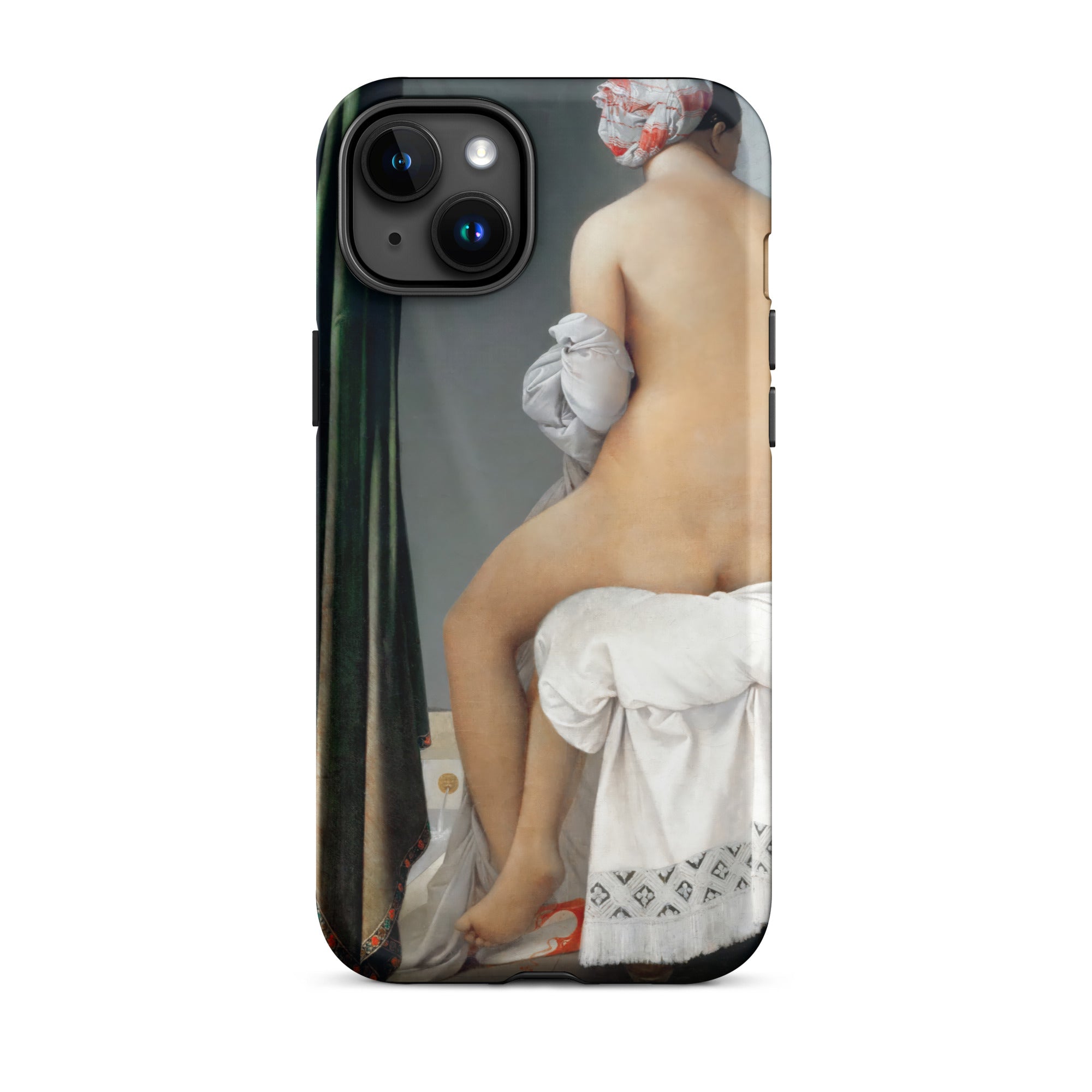 Valpincon Bather Jean Auguste Dominique Ingres Iphone Case, 15 Plus / Matte, Phone Case Nude Painting