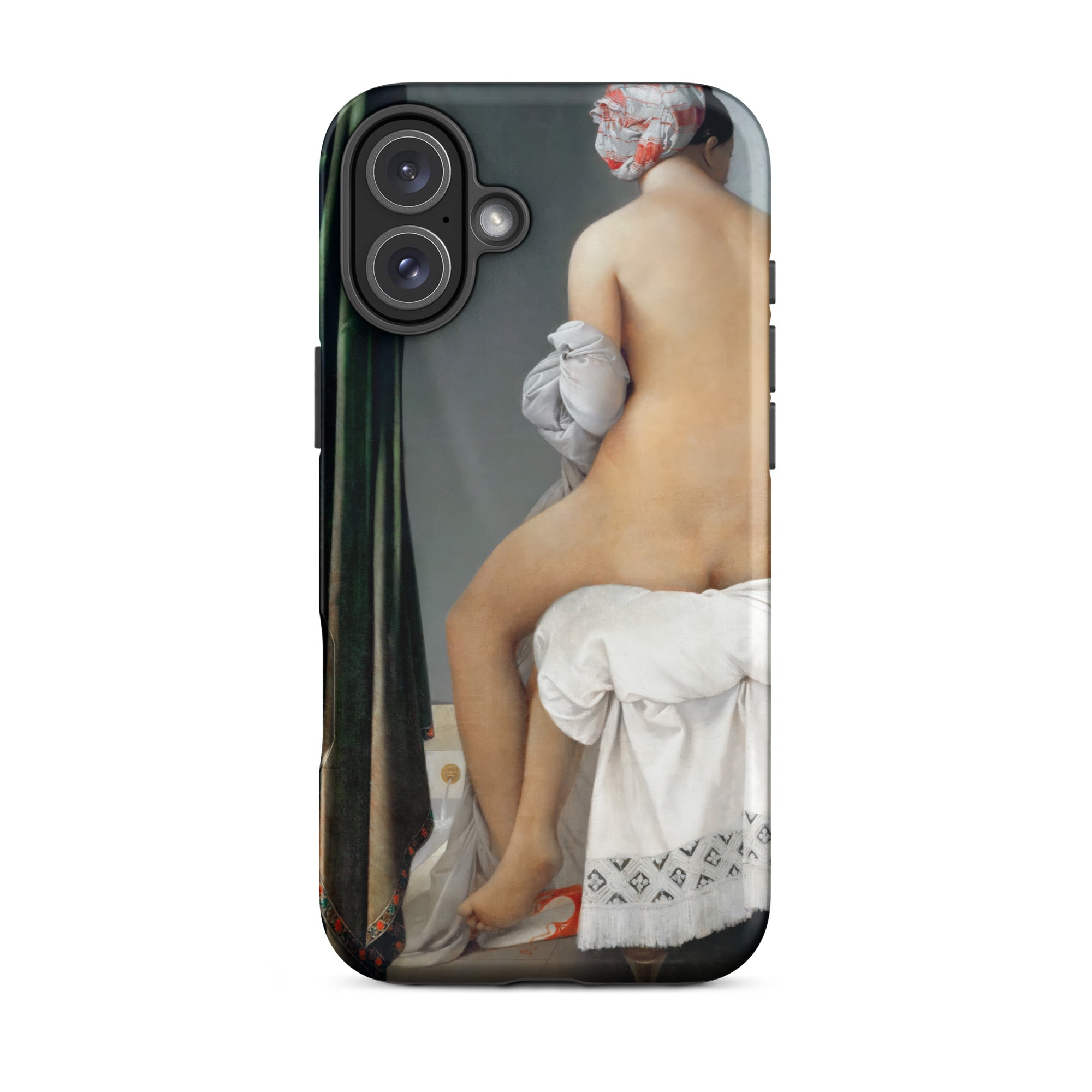 Valpincon Bather Jean Auguste Dominique Ingres Iphone Case, 16 Plus / Matte, Phone Case Nude Woman Painting