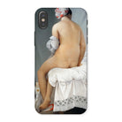 Valpincon Bather Jean Auguste Dominique Ingres Iphone Case, x / Matte, Phone Case Classical Nude Painting Figure’s