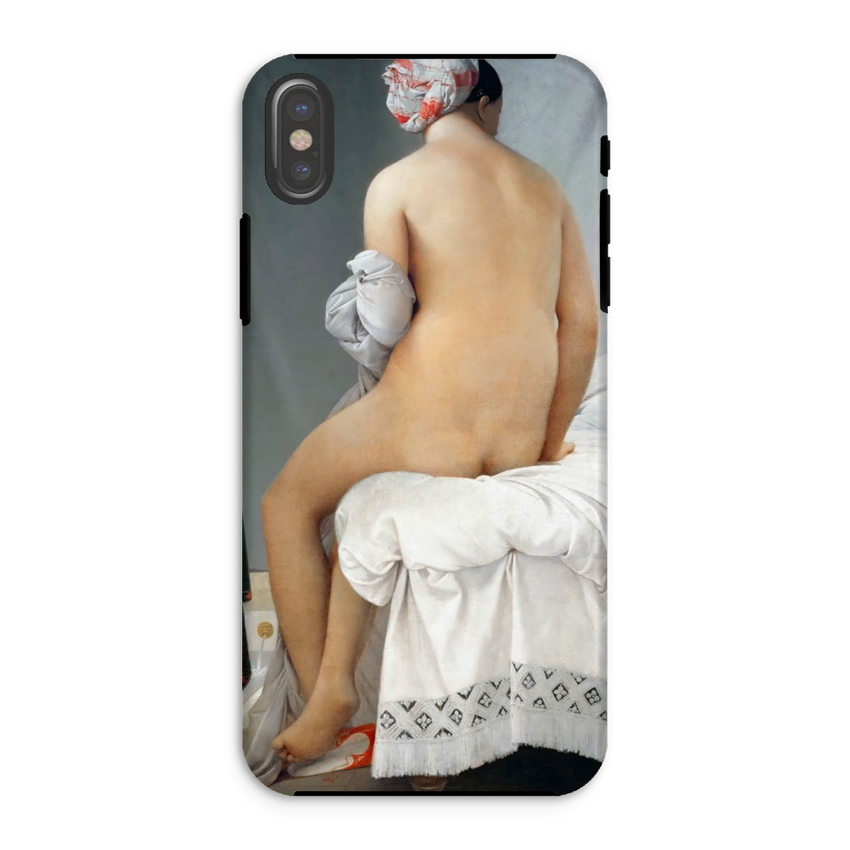 Valpincon Bather Jean Auguste Dominique Ingres Iphone Case, Xs / Matte, Phone Case Classical Nude Painting Person’s