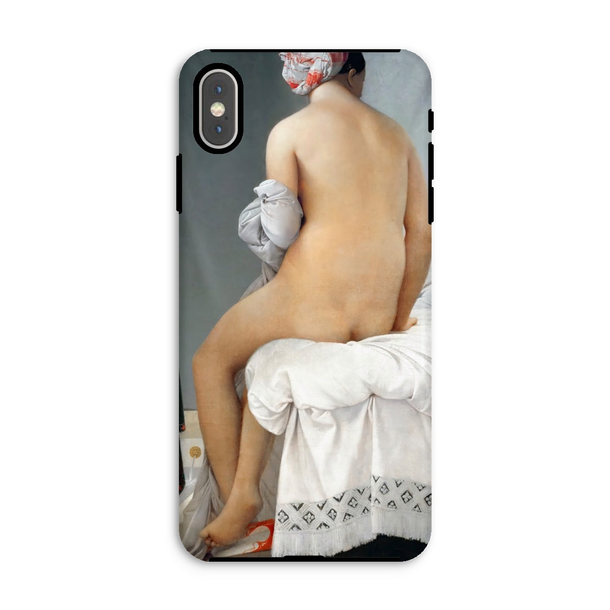 Valpincon Bather Jean Auguste Dominique Ingres Iphone Case, Xs Max / Matte, Phone Case Artistic Nude Painting Classical Style