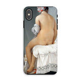 Valpincon Bather - Jean Auguste Dominique Ingres Iphone Case, Xs Max / Matte, Phone Case Artistic Nude Painting Classical Style
