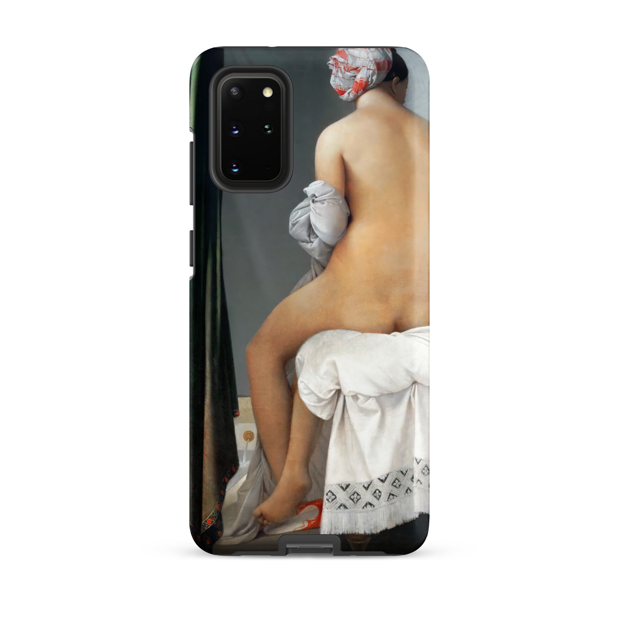 Valpincon Bather Jean Auguste Dominique Ingres Samsung Case, Galaxy S20 Plus / Matte, Smartphone Case Classical Painting Nude Figure