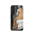 Valpincon Bather Jean Auguste Dominique Ingres Samsung Case, Galaxy S22 / Matte, Smartphone Case Classical Painting Seated Nude Figure