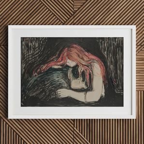 Vampir - Edvard Munch Kunstdruck 