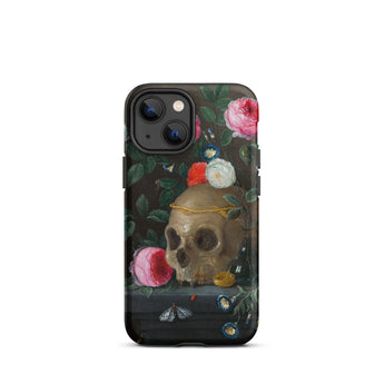 Vanitas Still Life - Jan Van Kessel Iphone Case, 13 Mini / Matte, Skull Roses Phone Case