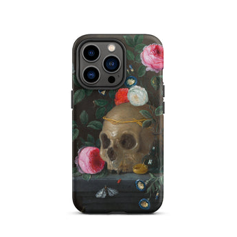 Vanitas Still Life - Jan Van Kessel Iphone Case, 13 Pro / Matte, Skull Floral Iphone Case
