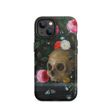Vanitas Still Life - Jan Van Kessel Iphone Case, 14 / Matte, Skull Floral Iphone Case