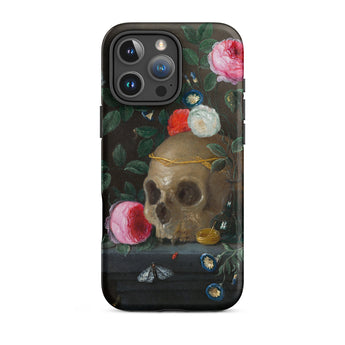 Vanitas Still Life - Jan Van Kessel Iphone Case, 16 Pro Max / Matte, Skull Roses Phone Case