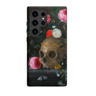 Vanitas Still Life Jan Van Kessel Samsung Case, Galaxy S24 Ultra / Matte, Phone Case Skull Flowers Design